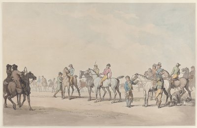 Se préparer pour la course - Thomas Rowlandson
