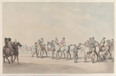 Préparation pour la course - Thomas Rowlandson
