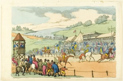 Préparation au départ - Thomas Rowlandson