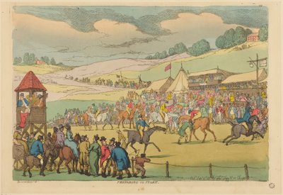 Se préparer à démarrer - Thomas Rowlandson