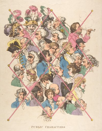 Personnages publics - Thomas Rowlandson