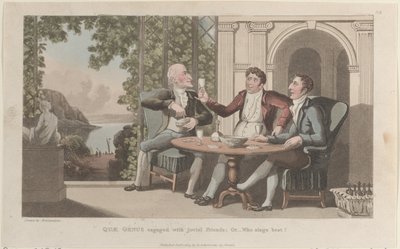 Quae Genus Engagé avec des Amis Joviaux, Ou-Qui Chante le Mieux, de L