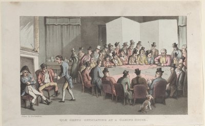 Quae Genus officiant dans une maison de jeu, de L