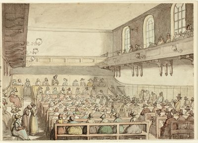 Réunion des quakers - Thomas Rowlandson