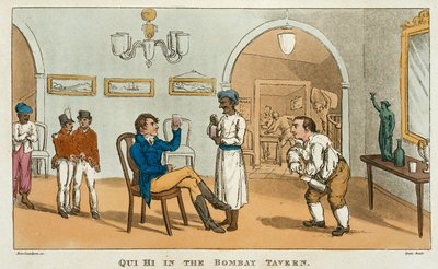 Qui Hi dans la taverne de Bombay, de 
