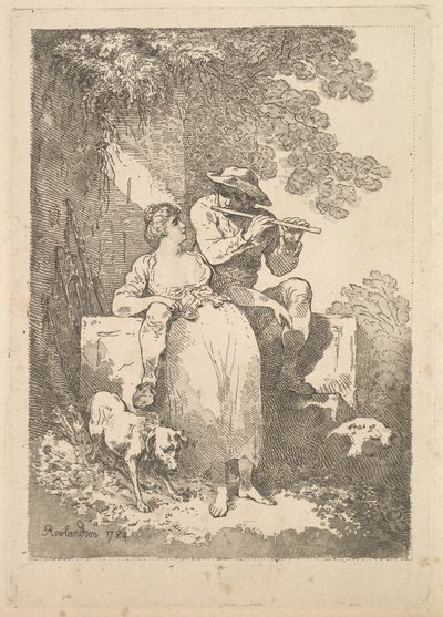 Repos du travail par des journées ensoleillées, 1784-87 - Thomas Rowlandson