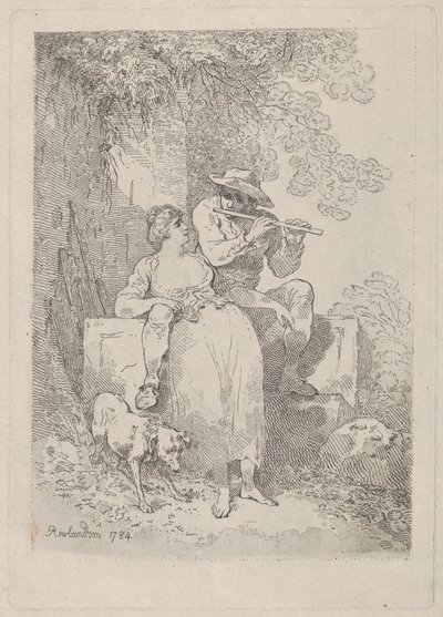 Repos du travail par jours ensoleillés - Thomas Rowlandson