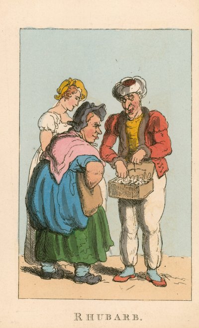 Rhubarbe - Thomas Rowlandson
