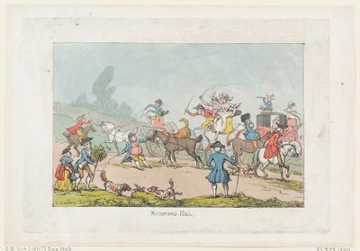 Richmond Hill, 1811 - Thomas Rowlandson