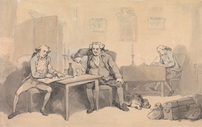 Rowlandson et Wigstead en tournée - Thomas Rowlandson