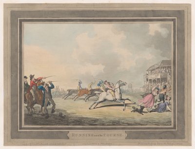 Sortie de la course - Thomas Rowlandson