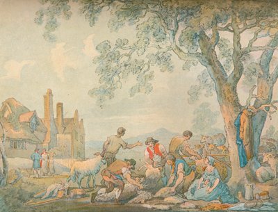 Tonte des moutons, vers 1776-1827, 1906 - Thomas Rowlandson