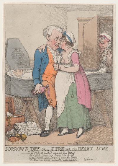 Le chagrin sèche ou un remède pour le mal de cœur, 1811 - Thomas Rowlandson