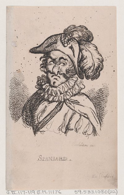 Espagnol, avril 1808 - Thomas Rowlandson