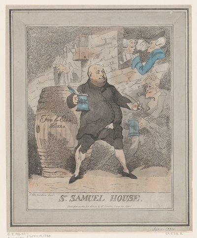 Sr. Samuel House, [1780] réédité 1786-91 - Thomas Rowlandson