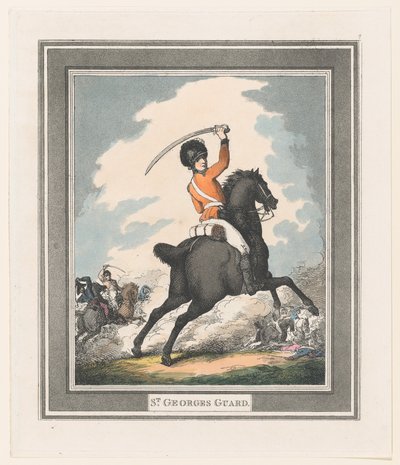 Garde de Saint-Georges, 1798 - Thomas Rowlandson
