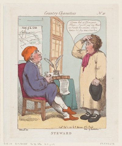 Intendant, 10 septembre 1799 - Thomas Rowlandson