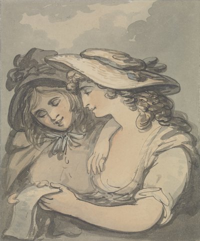 Les Chanteurs de ballades - Thomas Rowlandson