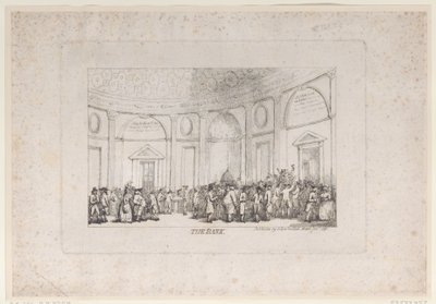 La Banque - Thomas Rowlandson