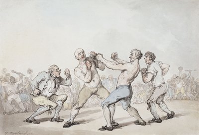 Le match de boxe - Thomas Rowlandson