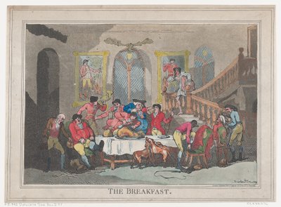 Le Petit Déjeuner, 1er février 1789 - Thomas Rowlandson