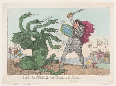 Le champion du peuple - Thomas Rowlandson