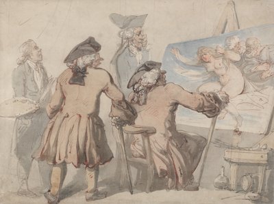 Les connaisseurs - Thomas Rowlandson