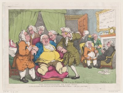 La consultation, ou dernier espoir - Thomas Rowlandson