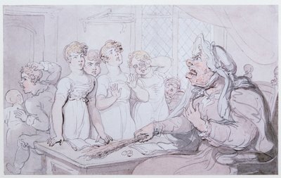 La maîtresse cruelle - Thomas Rowlandson
