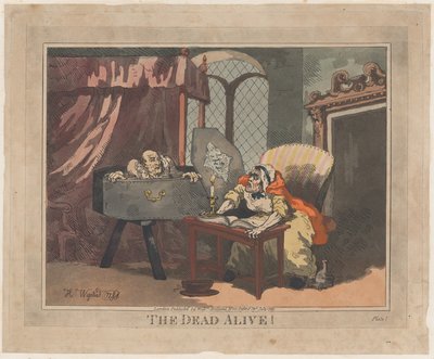 Le Mort Vivant!, juillet 1795 - Thomas Rowlandson