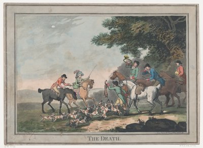 La Mort, 1er février 1789 - Thomas Rowlandson