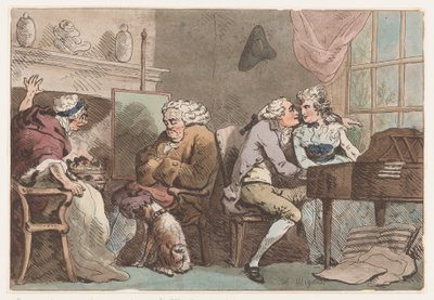 La Détection - Thomas Rowlandson