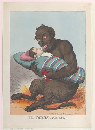 Le chéri du diable, 12 mars 1814 - Thomas Rowlandson