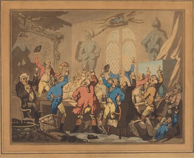 Le dîner - Thomas Rowlandson
