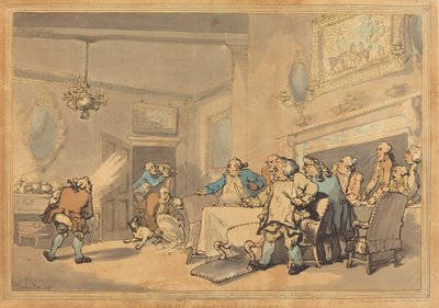 Les épicuriens déçus, 1787 - Thomas Rowlandson