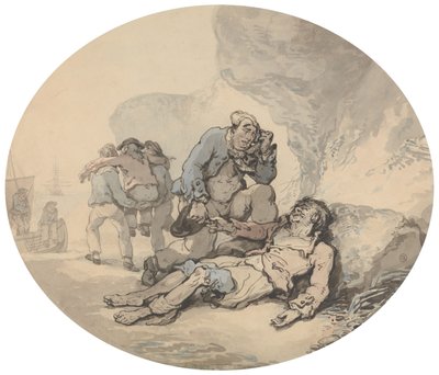Le marin mourant - Thomas Rowlandson