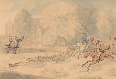Le vicaire enragé - Thomas Rowlandson