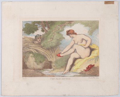 La belle baigneuse, 1799 - Thomas Rowlandson