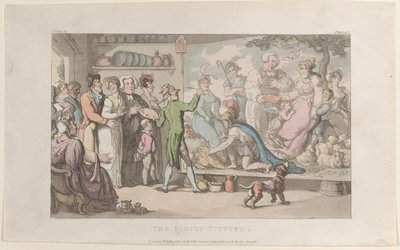 Le Portrait de famille, du Vicaire de Wakefield, 1er mai 1817 - Thomas Rowlandson
