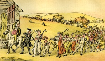La Fête des moissons - Thomas Rowlandson