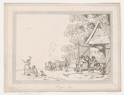 Les faneurs - Thomas Rowlandson