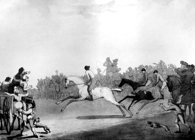 Le coureur de haut niveau, 1789 - Thomas Rowlandson