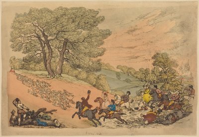 La chasse - Thomas Rowlandson