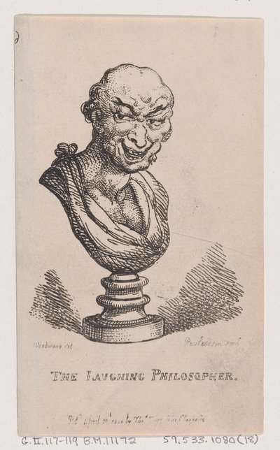 Le philosophe rieur, 1808 - Thomas Rowlandson