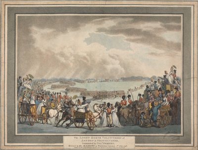 Les bénévoles de « The Light House » de Londres et Westminster - Thomas Rowlandson