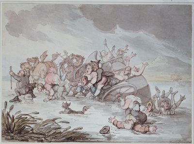 Le Malheur, 1806 - Thomas Rowlandson