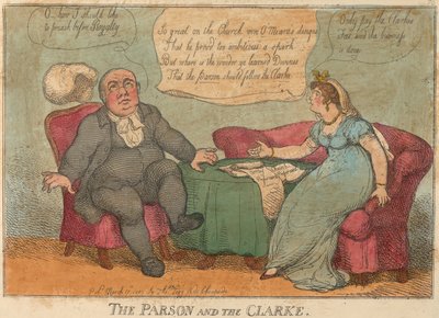 « The Parson and the Clarke », n° 76 - Thomas Rowlandson