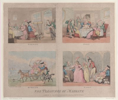 Les plaisirs de Margate - Thomas Rowlandson