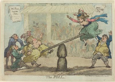 Le Vote - Thomas Rowlandson