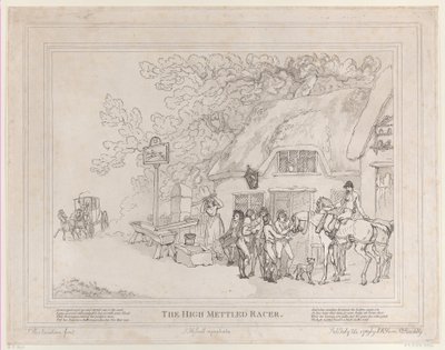 Le cheval de poste de La vie d